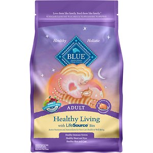 Blue Buffalo Healthy Living Chicken & Brown Rice Recipe Adult Dry Cat Food
