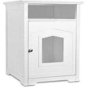 Arf Pets Designer Enclosed Cat Litter Box Furniture