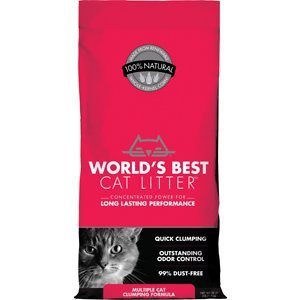 World's Best Cat Litter Scoopable Multiple Cat Clumping Formula