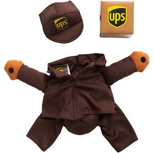 UPS Delivery Driver Cat Costume