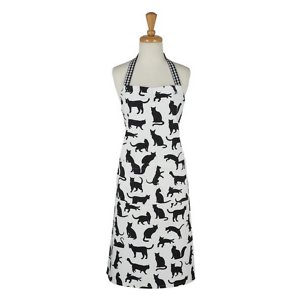 Design Imports Cat's Meow Printed Chef's Apron